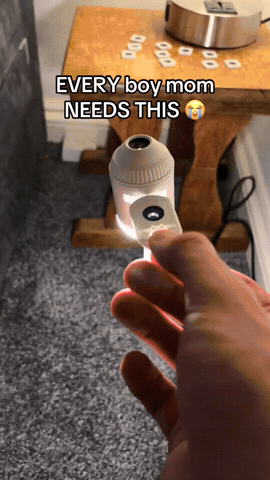 Luminzo Galaxy Projector in use